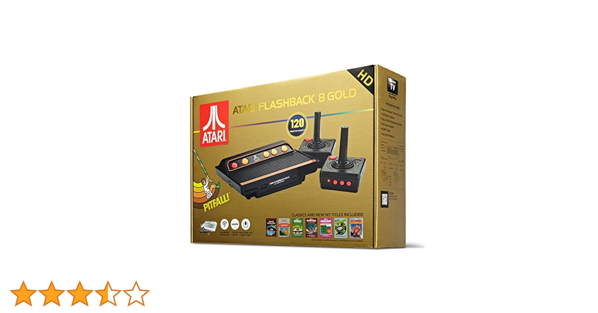 家庭用ゲーム機本体 ATARI FLASHBACK 8 GOLD DELUXE Atari Flashback 8 Gold gets HDMI and more - CNET